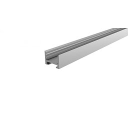 Obrázek pro produkt Reprofil drážkový profil U-vysoký AU-10-12 stříbrná elox 3000 mm - DEKOLIGHT