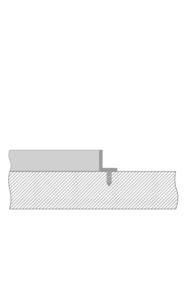 IMPR 970285 Reprofil drážkový profil U-vysoký AU-10-12 bílá lakovaná 3000 mm - DEKOLIGHT (obrázek 3)