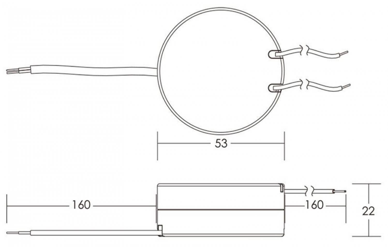 IMPR 862129 Deko-Light napájení ROa RS700mA/8W konstantní proud 700 mA IP20 6-12V DC 8W (obrázek 3)