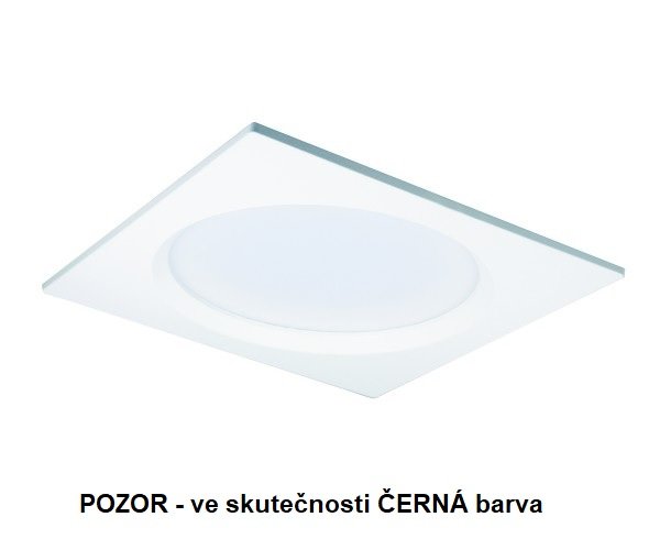 KHL K53306.BK.3K Zápustné svítidlo LACUS SQUARE BLACK LED IP44 15W 3000K 1470lm 155x155mm - KOHL-Lighting