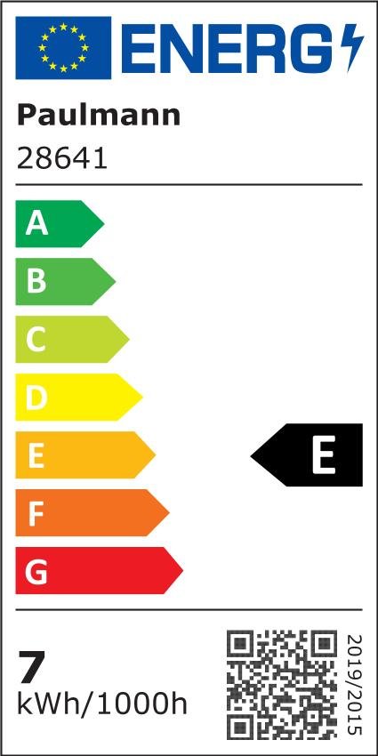 P 28641 LED žárovka 7 W E27 čirá teplá bílá 2ks-sada - PAULMANN (obrázek 4)