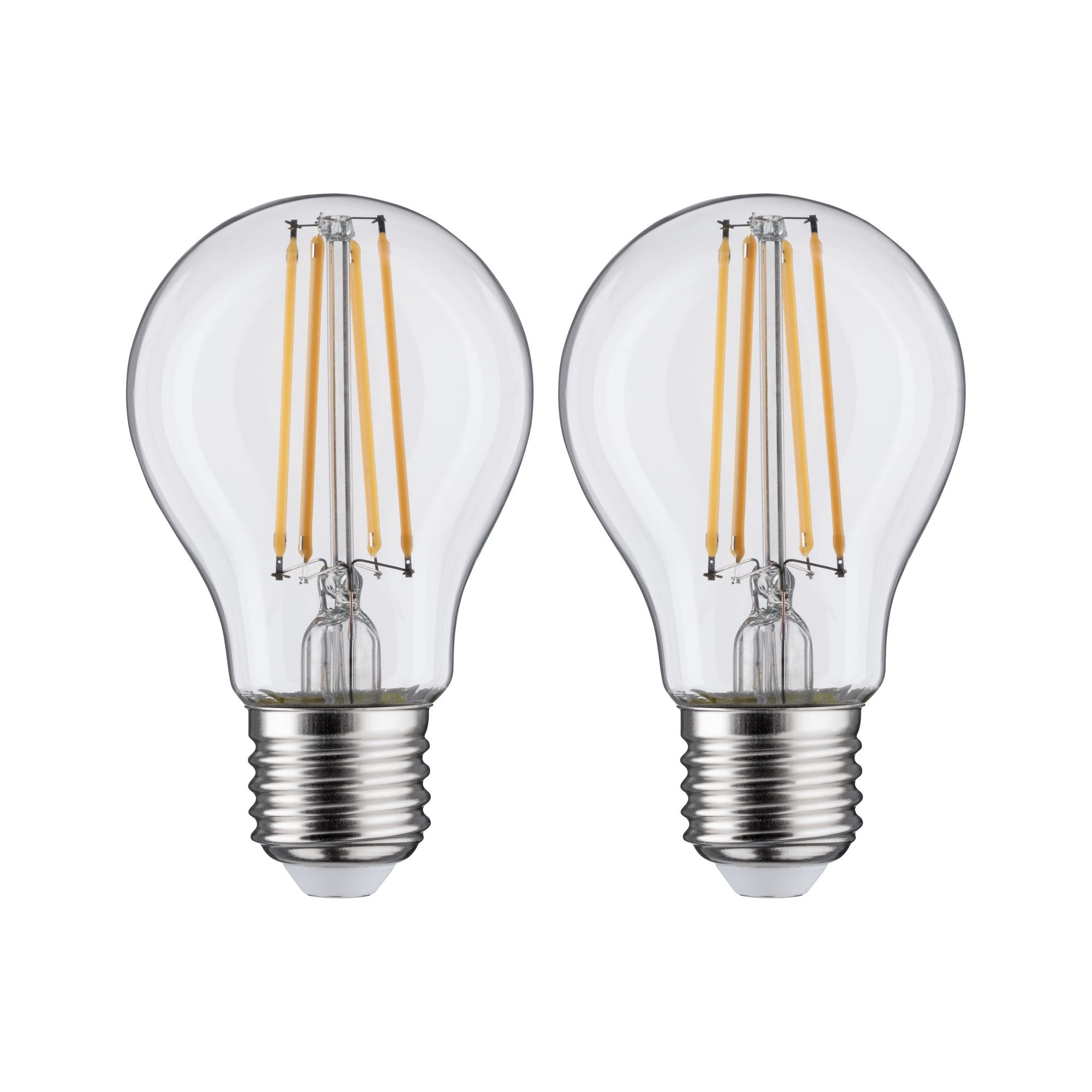 P 28641 LED žárovka 7 W E27 čirá teplá bílá 2ks-sada - PAULMANN (obrázek 3)