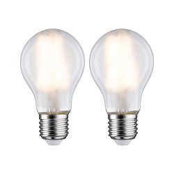 Obrázek pro produkt LED žárovka 7 W E27 mat teplá bílá 2ks-sada - PAULMANN