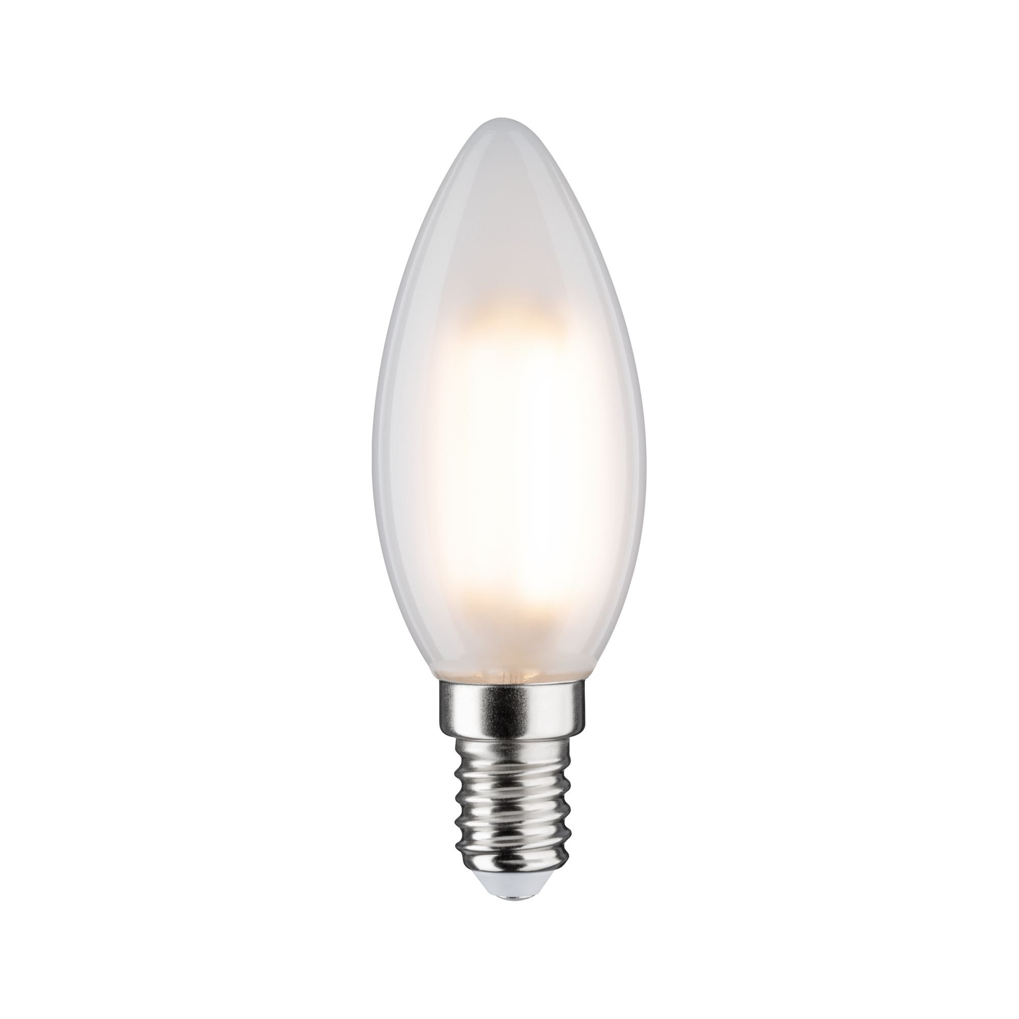 P 28645 LED svíčka 6,5 W E14 mat teplá bílá - PAULMANN