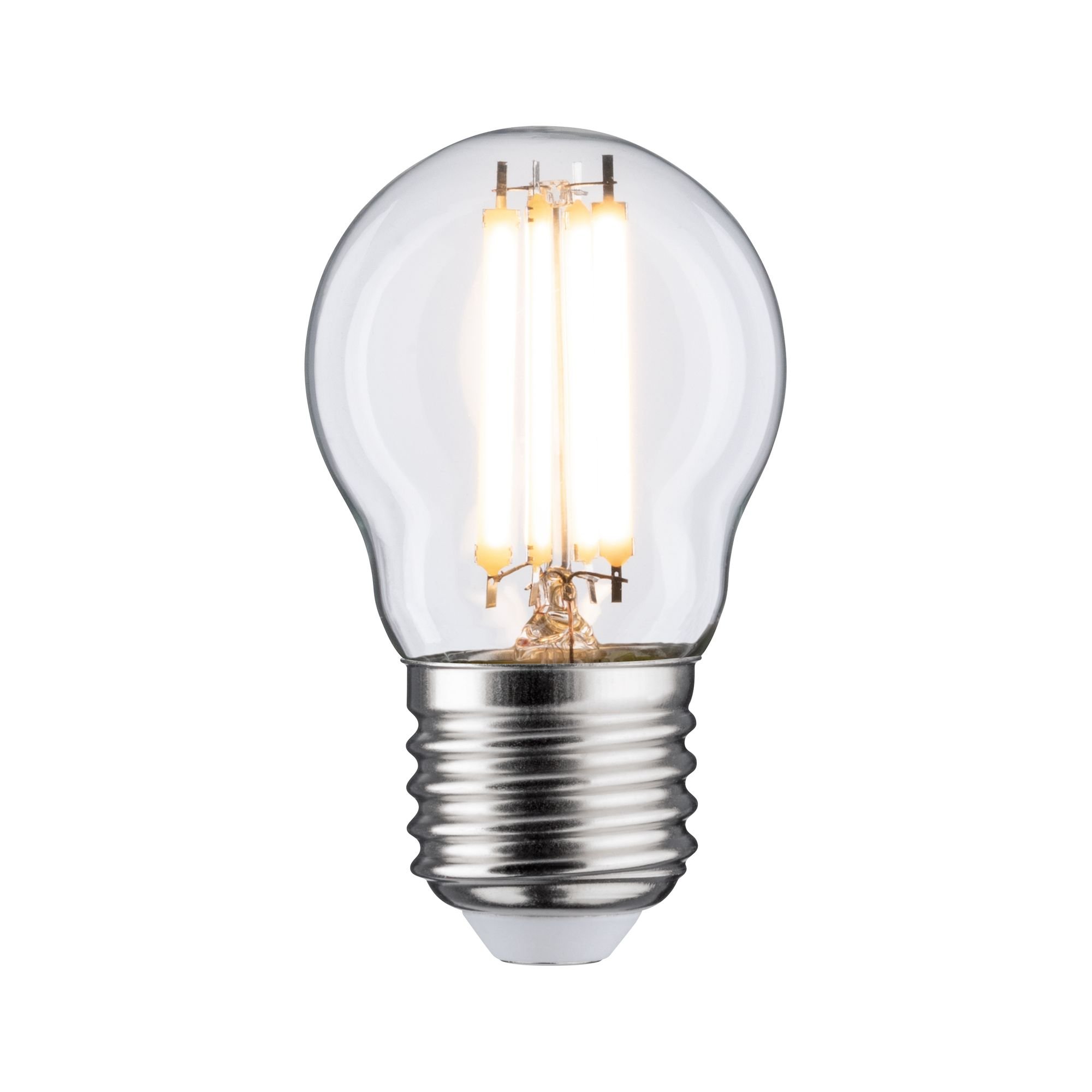 P 28655 LED kapka 6,5 W E27 čirá teplá bílá stmívatelné - PAULMANN