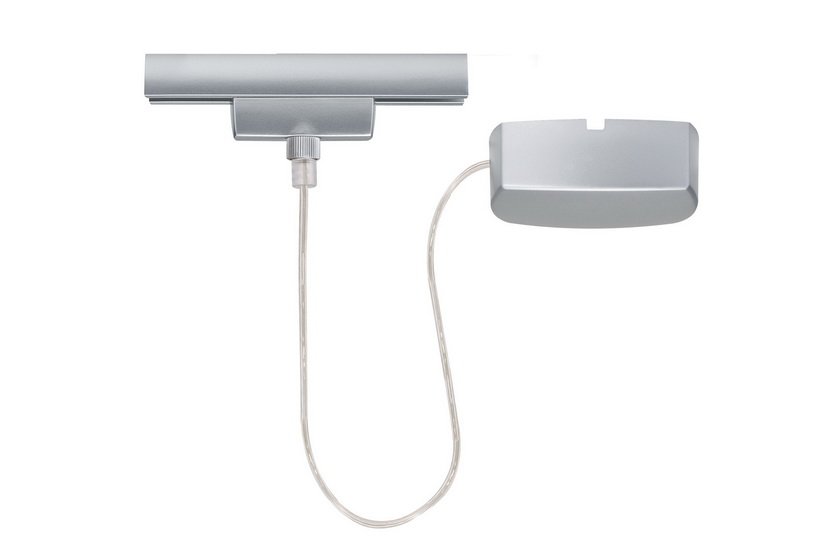 P 96831 URail systém Light&Easy napájení max.1000W matný chrom 230V kov - PAULMANN