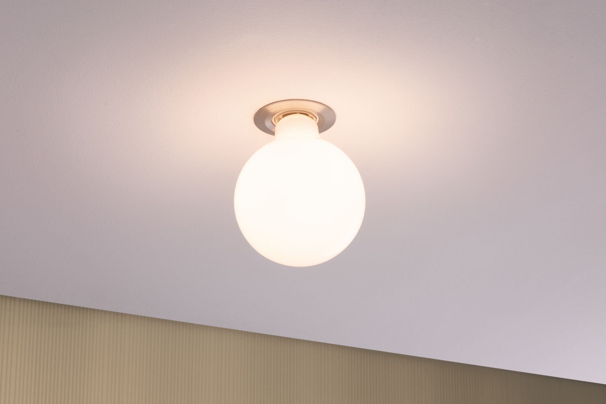 P 28626 LED Globe 125 6 W E27 opál teplá bílá stmívatelné - PAULMANN (obrázek 2)