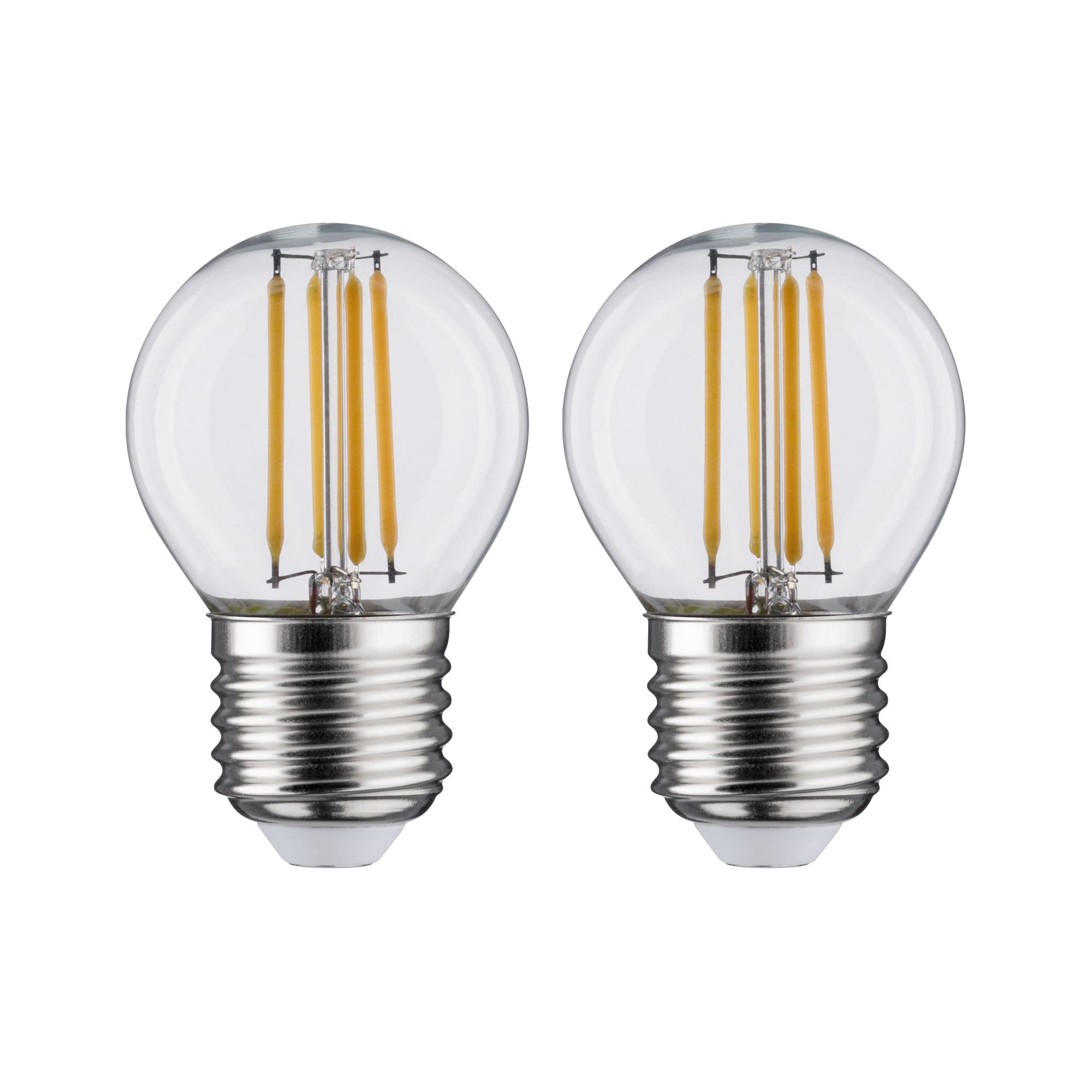 P 28640 LED kapka 5 W E27 čirá teplá bílá 2ks-sada - PAULMANN (obrázek 2)