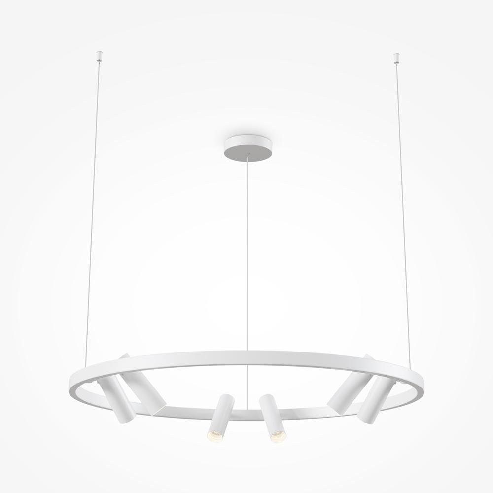 M MOD102PL-L42W Závěsné svítidlo Satellite 3000K 42W teplá bílá 1900lm bílý kov/akrylát otočné LED - MAYTONI