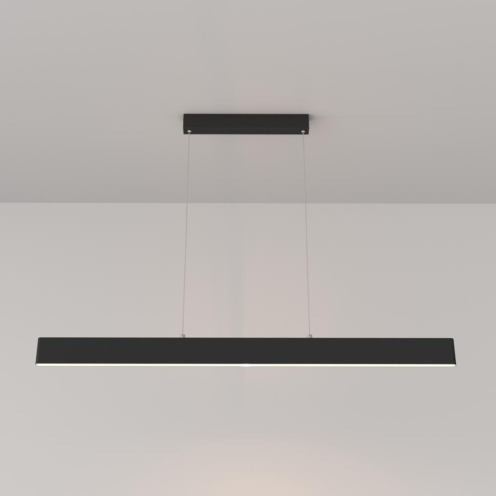 M P010PL-L30B Závěsné svítidlo Step 3000K 30W teplá bílá 1750lm černý kov přímé/nepřímé osvětlení - MAYTONI