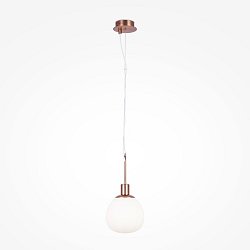 Obrázek pro produkt Závěsné svítidlo Erich 40W E14 bílá sklo mosaz kov - MAYTONI
