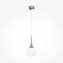Obrázek pro produkt Závěsné svítidlo Erich 40W E14 bílá matné sklo nikl kov - MAYTONI