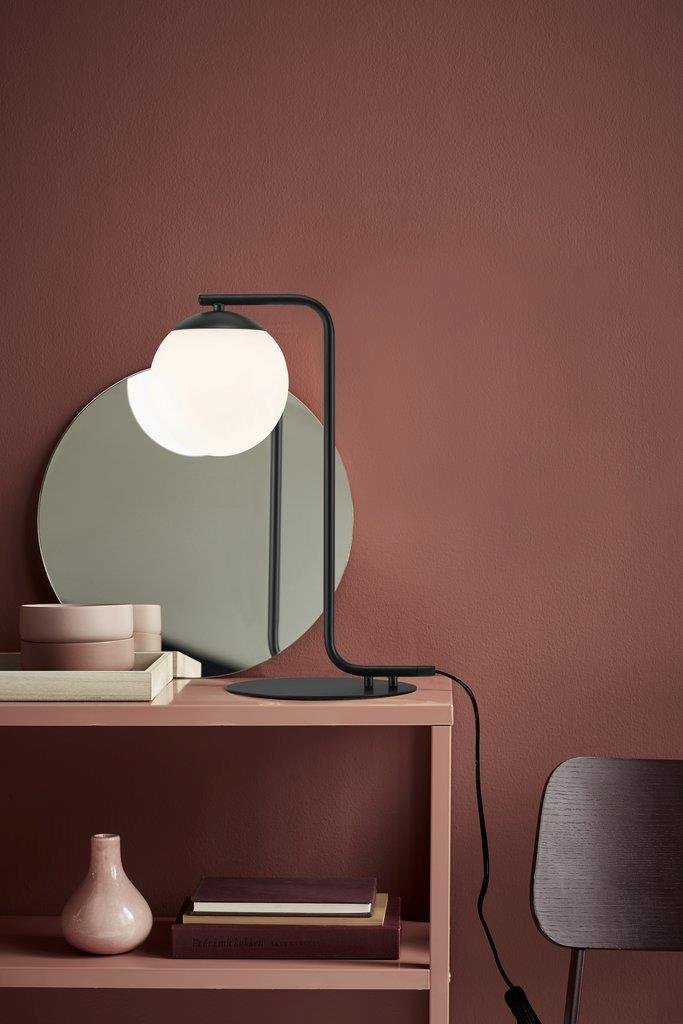 NOR 46635003 Stolní lampa Grant 1x40W E14 černá opál - NORDLUX (obrázek 3)