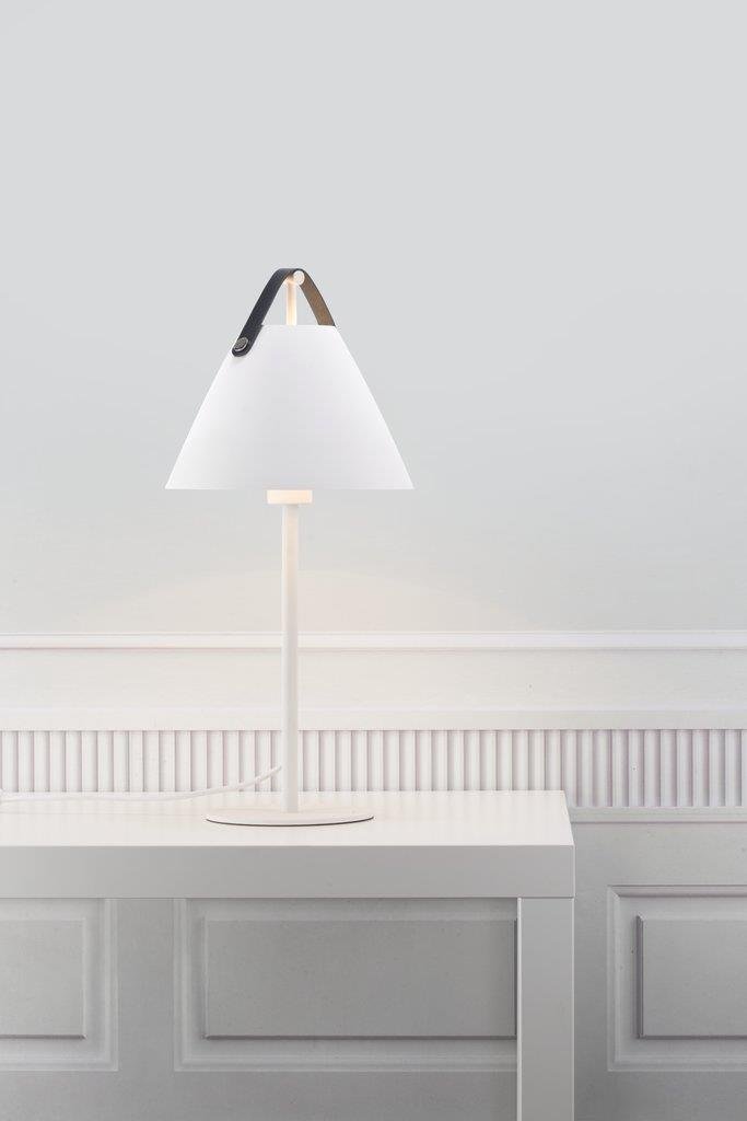 NOR 46205001 Stolní lampa Strap 1x40W E27 bílá - NORDLUX (obrázek 3)