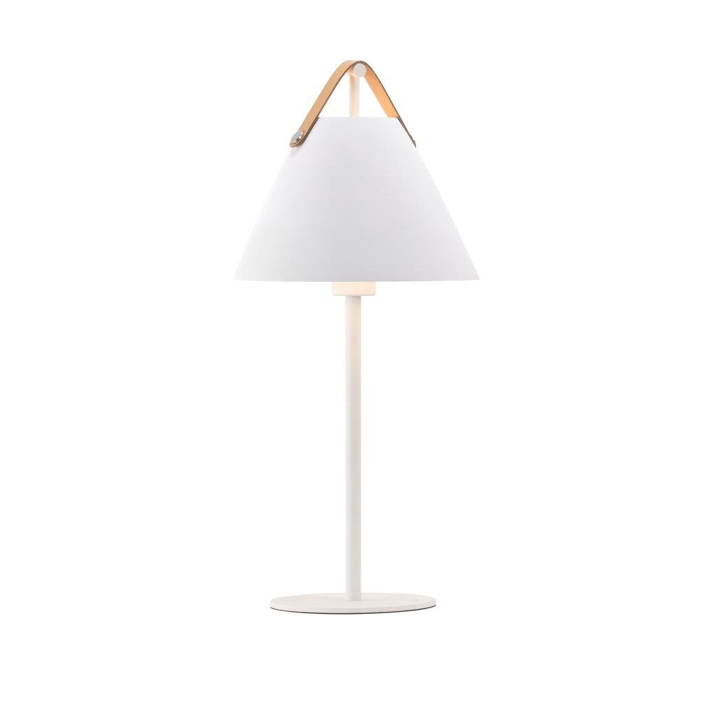 NOR 46205001 Stolní lampa Strap 1x40W E27 bílá - NORDLUX (obrázek 4)