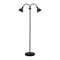 Obrázek pro produkt Stojací lampa Ray 2x40W E14 černá - NORDLUX