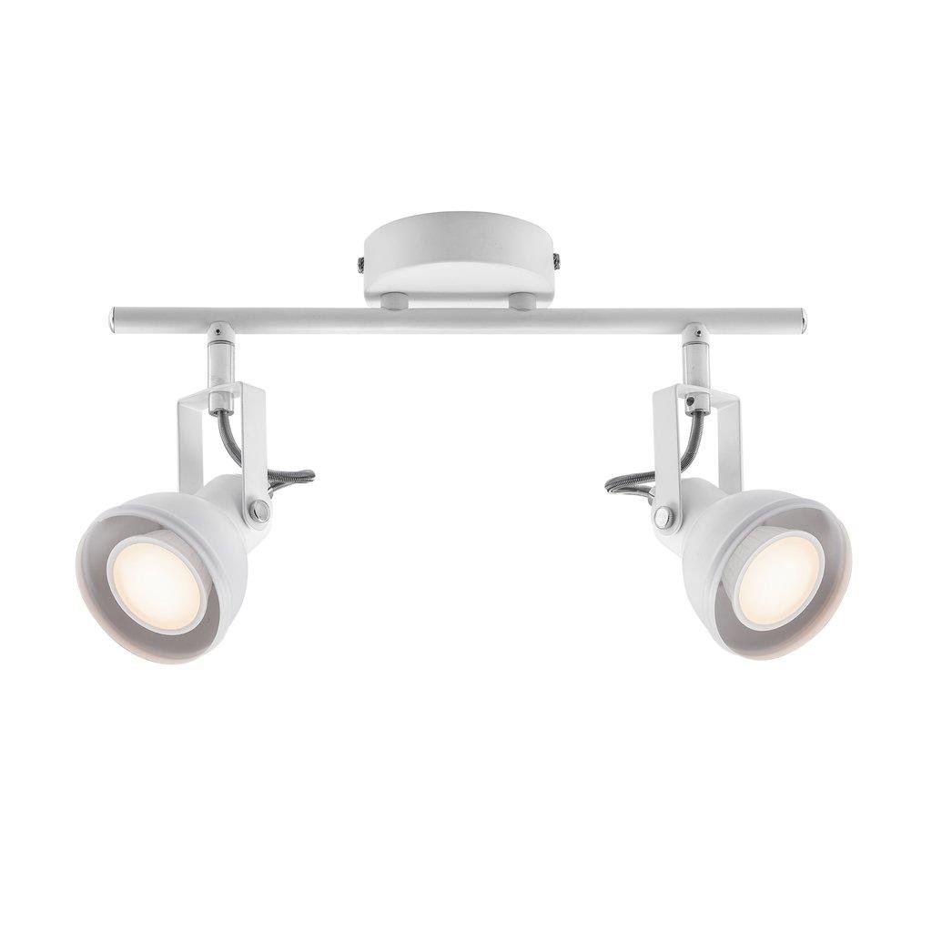 NOR 45730101 Bodové svítidlo Aslak 2x35W GU10 bílá - NORDLUX