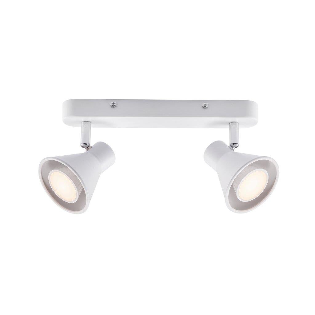 NOR 45770101 Bodové svítidlo Eik 2x35W GU10 bílá - NORDLUX