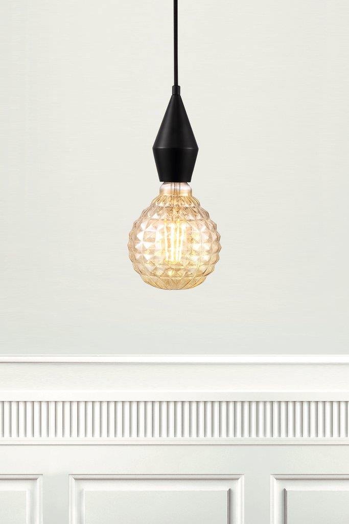 NOR 45643003 Závěsné svítidlo Aud 1x60W E27 černá - NORDLUX (obrázek 2)