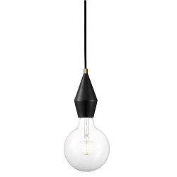 Obrázek pro produkt Závěsné svítidlo Aud 1x60W E27 černá - NORDLUX