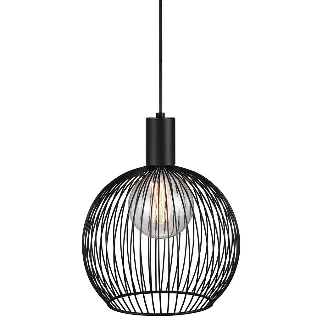 NOR 84243003 Závěsné svítidlo Aver 30 1x60W E27 černá - NORDLUX