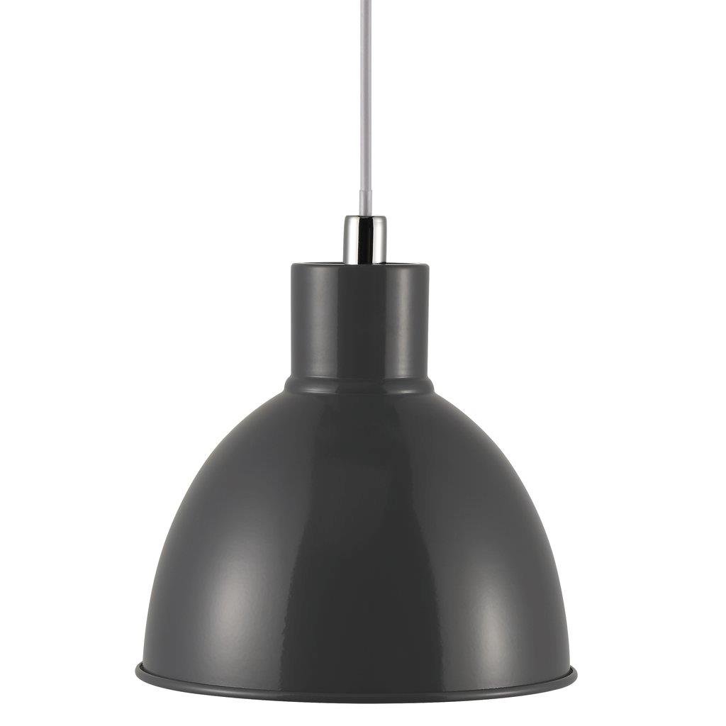 NOR 45833050 Závěsné svítidlo Pop 1x60W E27 antracit - NORDLUX