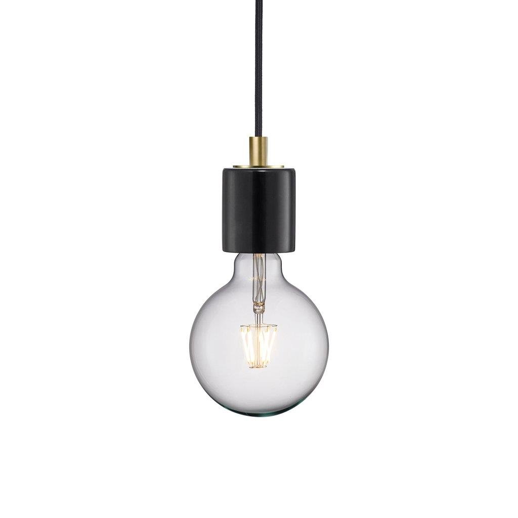 NOR 45883003 Závěsné svítidlo Siv 1x60W E27 černá - NORDLUX