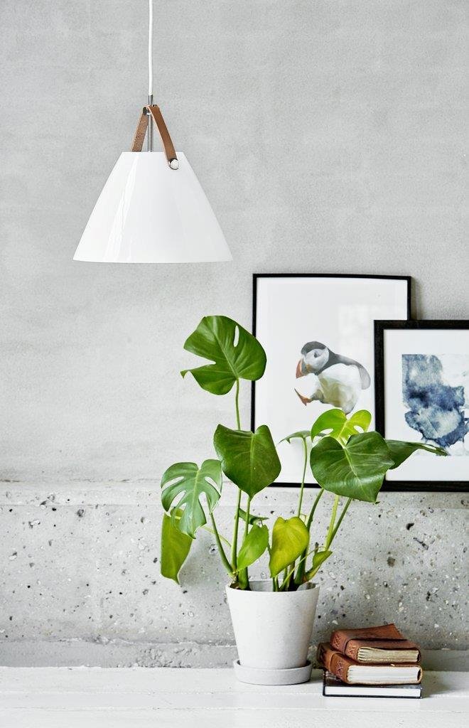NOR 84313001 Závěsné svítidlo Strap 27 1x40W E27 bílá opál - NORDLUX (obrázek 3)