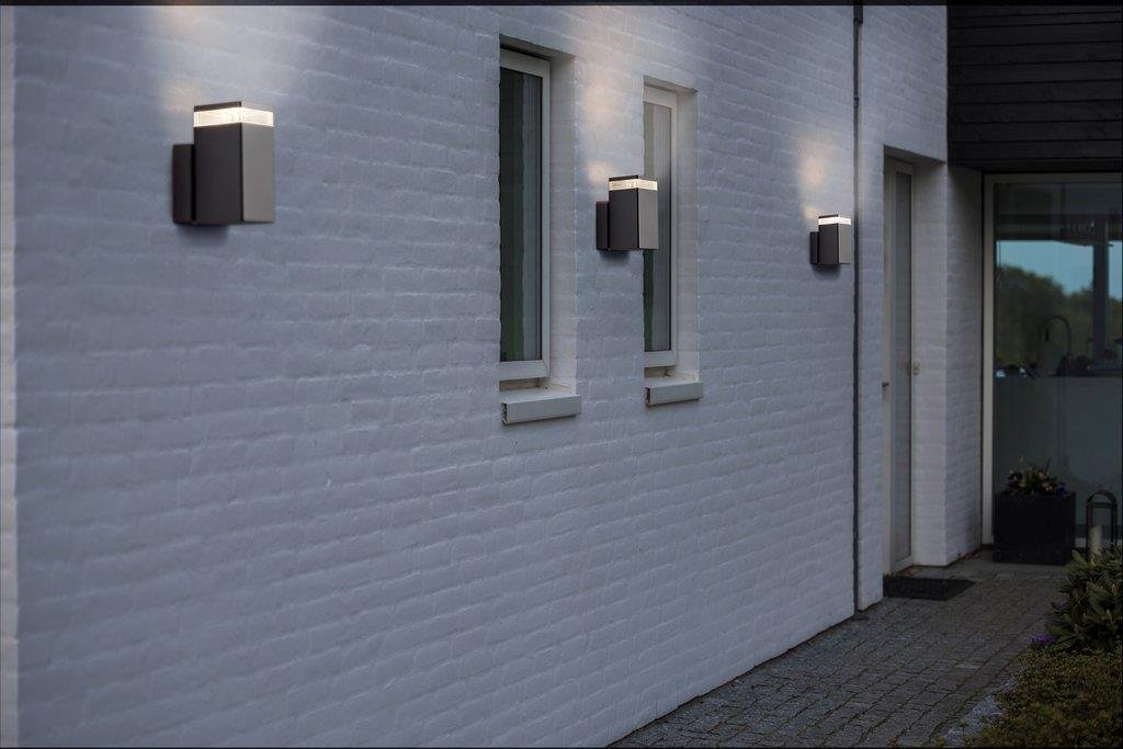 NOR 45321003 Venkovní nástěnné svítidlo Elm 1x20W GU10 černá čirá - NORDLUX (obrázek 5)