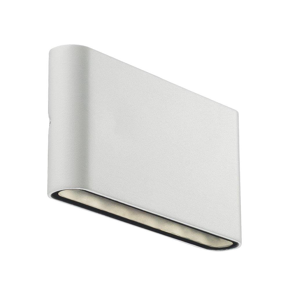 NOR 84181001 Venkovní nástěnné svítidlo Kinver 1x6W LED bílá - NORDLUX