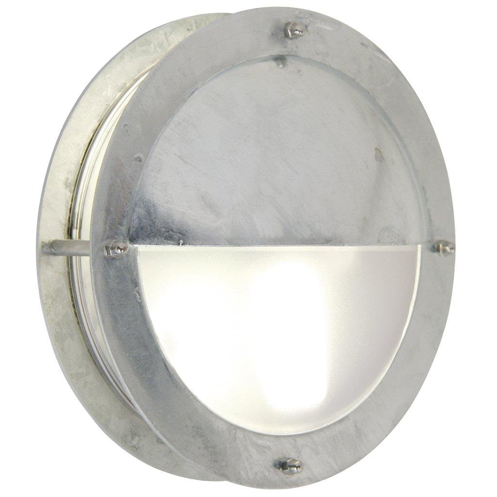 NOR 21841031 Venkovní nástěnné svítidlo Malte 1x60W E27 galvanizovaná Satinated - NORDLUX