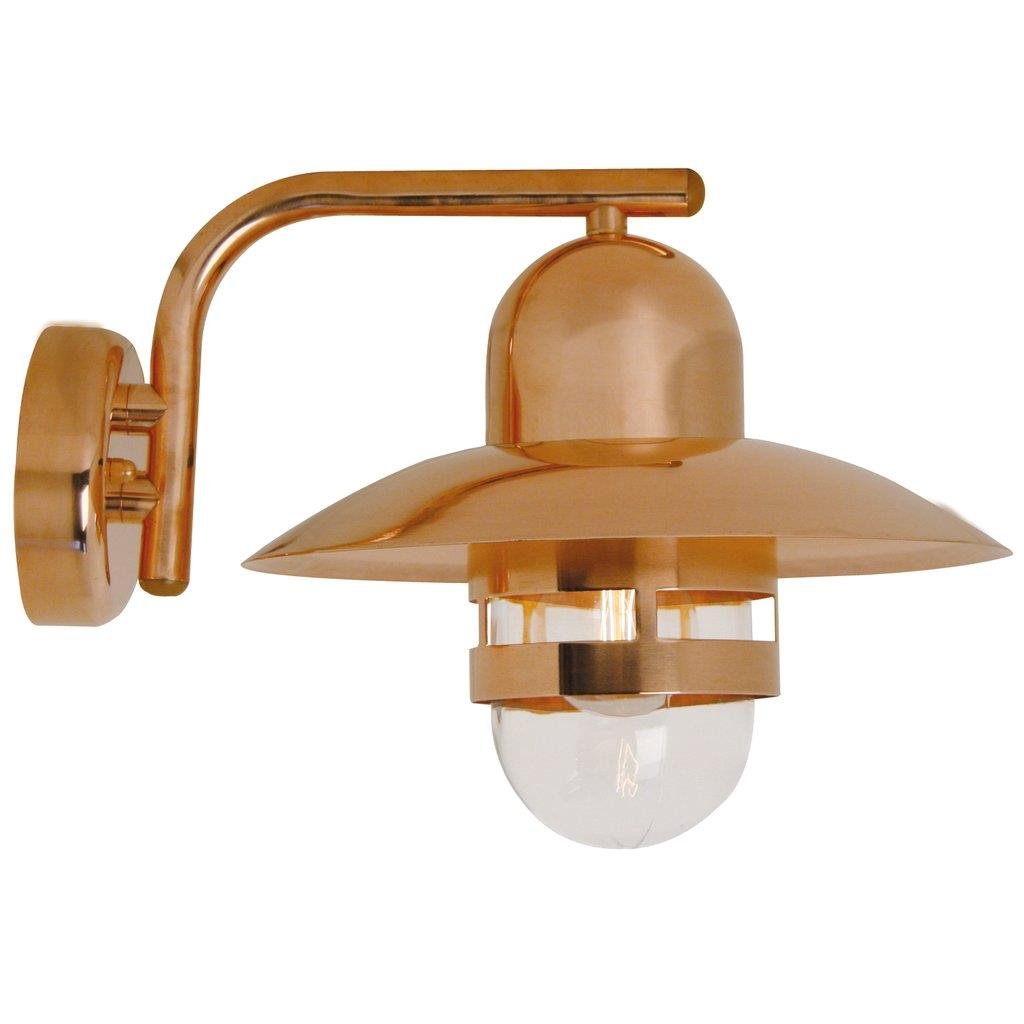 NOR 24981030 Venkovní nástěnné svítidlo Nibe 1x60W E27 měď čirá - NORDLUX