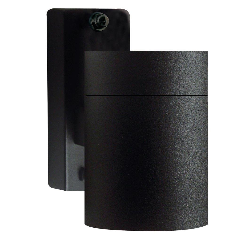 NOR 21269903 Venkovní nástěnné svítidlo Tin 1x35W GU10 černá čirá - NORDLUX