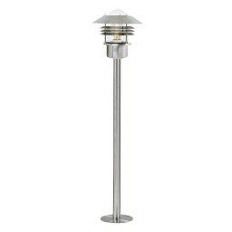 Obrázek pro produkt Venkovní sloupkové svítidlo Vejers 1x60W E27 nerez ocel čirá - NORDLUX