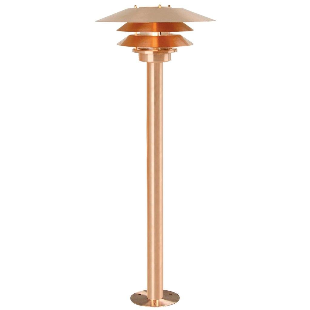 NOR 10600725 Venkovní sloupkové svítidlo Venø 1x60W E27 měď čirá - NORDLUX