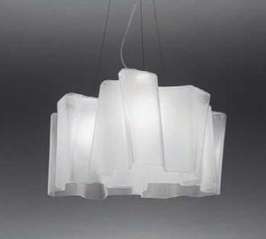 Levně AR 0454020A Závěsné svítidlo Logico 3x120° sklo 3x150W výška skla 31cm - ARTEMIDE