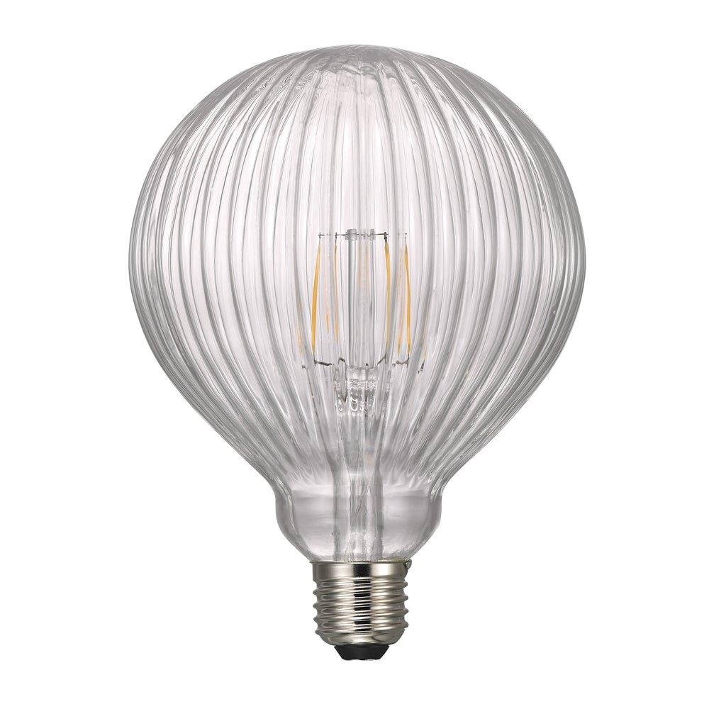 NOR 1441070 LED žárovka dekorační E27 Avra Basic Line Stripes 1,5W čirá - NORDLUX materiál sklo