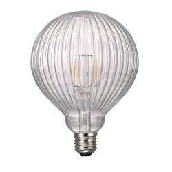 Obrázek pro produkt LED žárovka dekorační E27 Avra Basic Line Stripes 1,5W čirá - NORDLUX