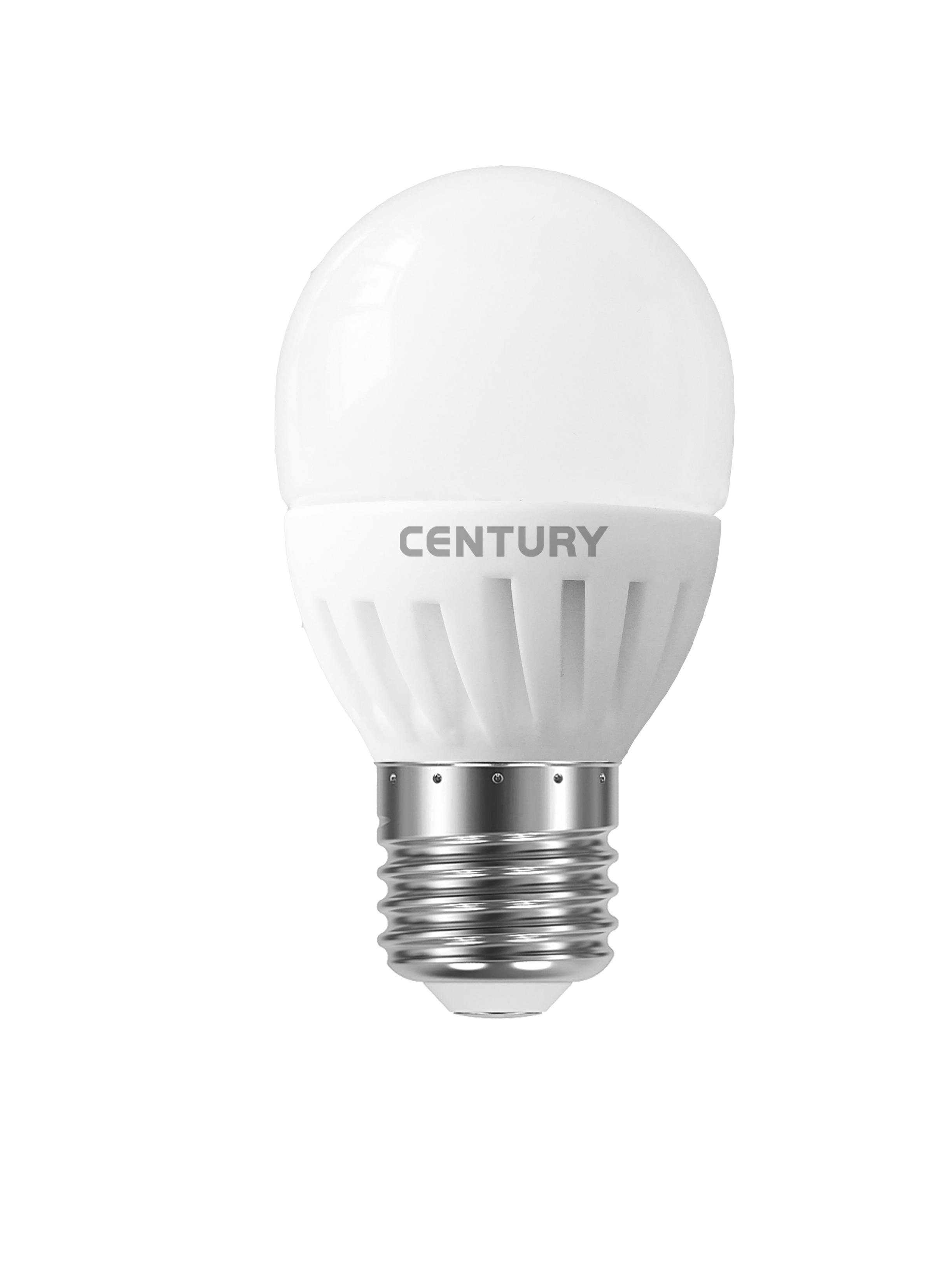 CEN ONH1G-082730 UKONČENÁ VÝROBA (náhrada HR80H1G-082730) LED MINI GLOBE ONDA 8W E27 3000K 806Lm 200d 45x85mm IP20 - CENTURY