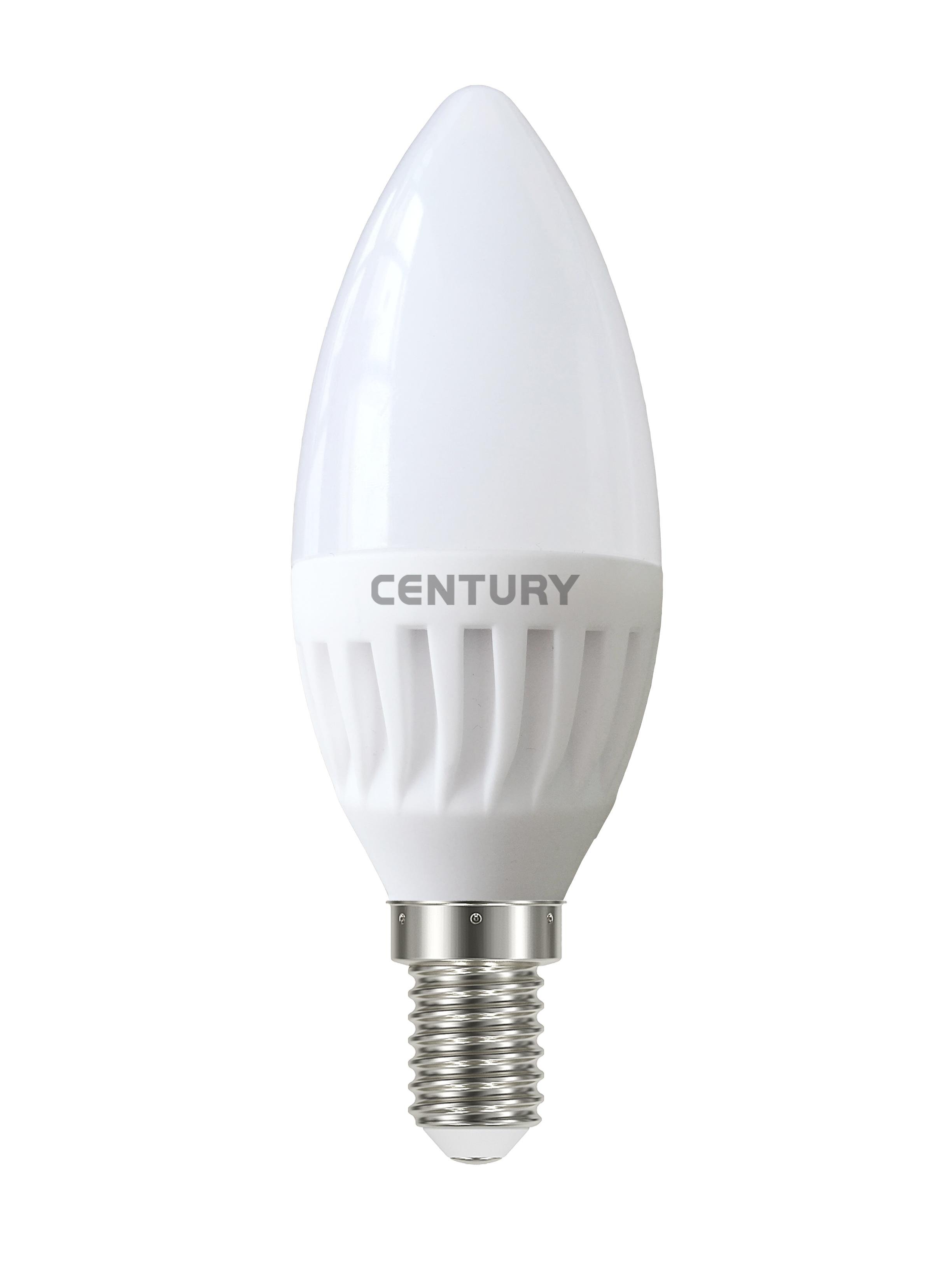 CEN ONM1-081465 LED SVÍČKA ONDA 8W E14 6500K 850Lm 200d 37x110mm IP20 - CENTURY