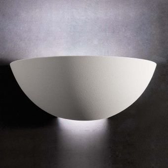 Levně WD 86-1233 Nástěnné sádrové svítidlo Bowl max.42W, 230V - ECO DESIGN