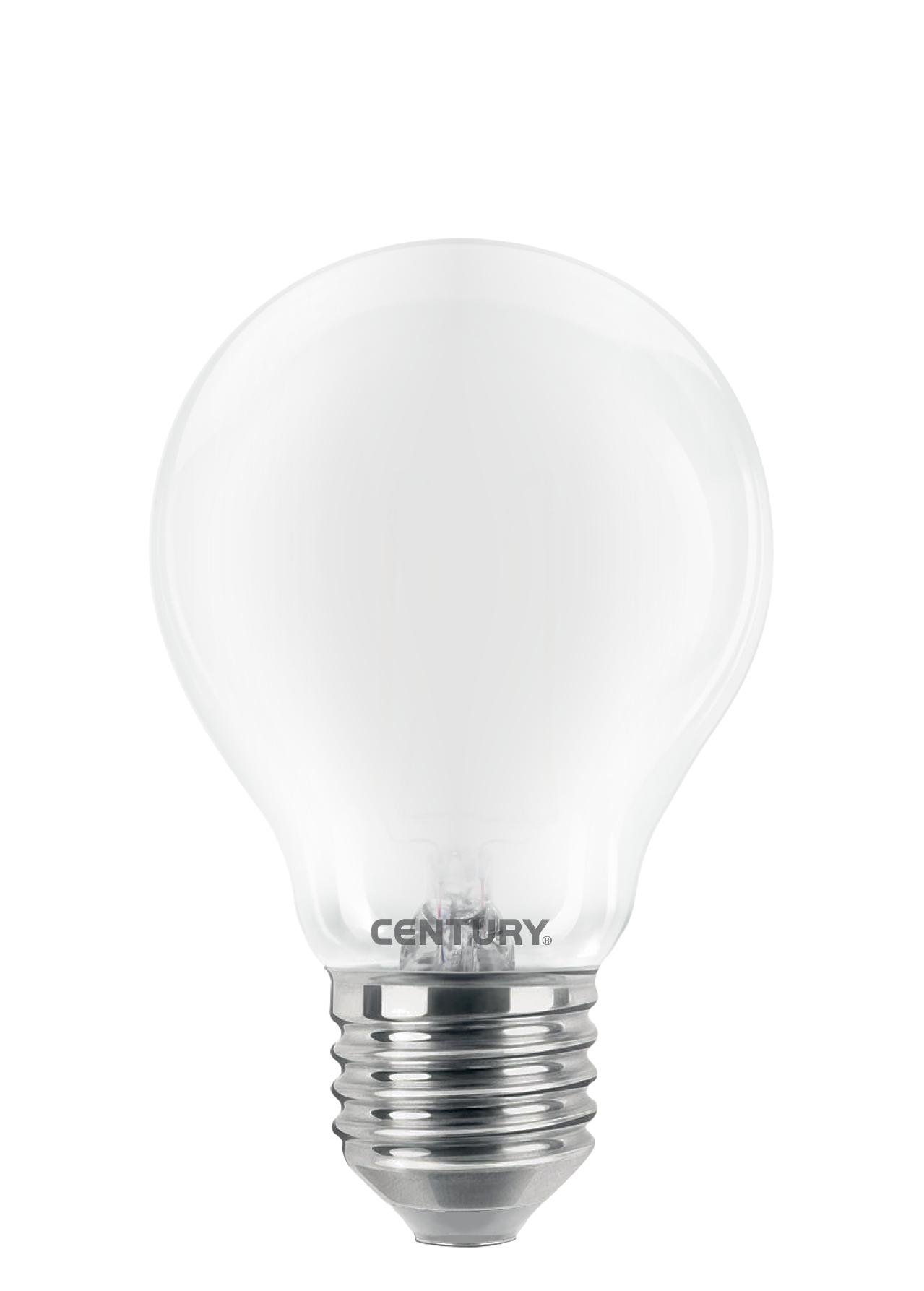 CEN INSG3P-082760 LED FILAMENT HRUŠKA SATÉN 8W E27 6000K 1055Lm 360d 67x111mm IP20 - CENTURY