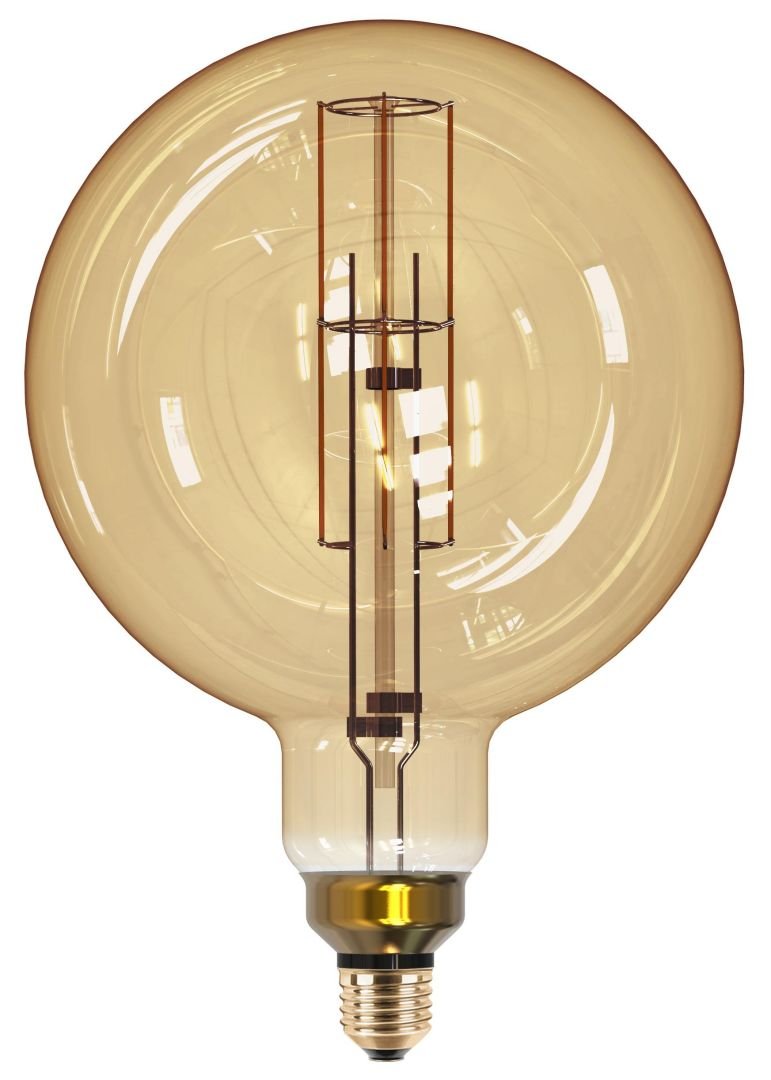 CEN INVG200-082722 LED TWIST FILAMENT GLOBE 200mm EPOCA DECO VINTAGE 8W E27 2200K 806Lm 360d DIMM 200x305mm IP20 - CENTURY