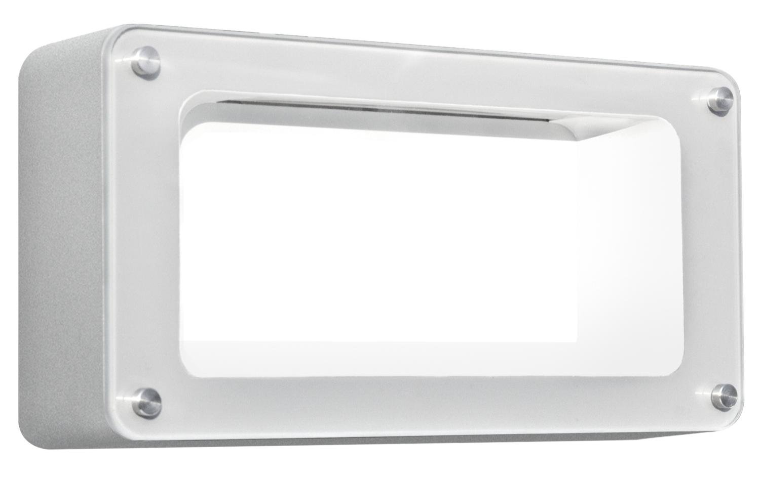 CEN PLD-051230 LED SVÍTIDLO ESTERNA PALADINO na ZEĎ 6W 3000K 450Lm 120d 242x122x60mm IP54 - CENTURY