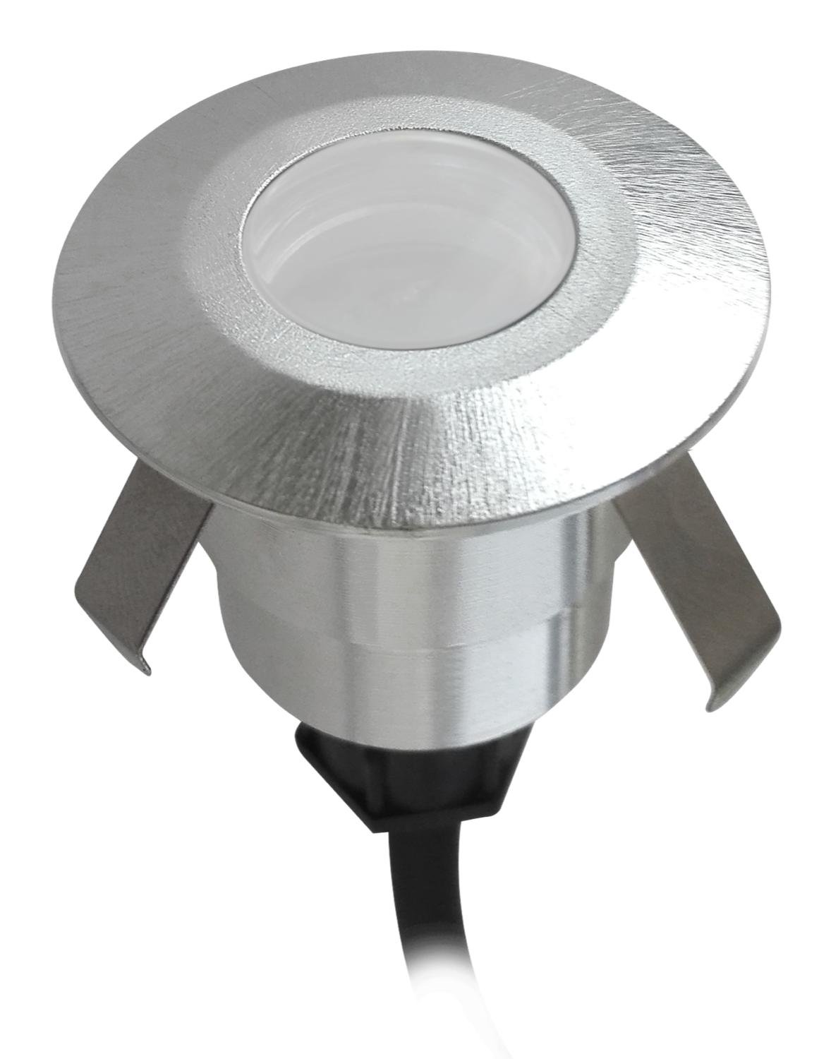 CEN MP-014030 Zemní LED PAVI 55mm 1W 24VAC/DC 3000K 70Lm 30d 40x57mm 500kg IP65 IK06 - CENTURY