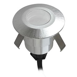 Obrázek pro produkt Zemní LED PAVI 55mm 1W 24VAC/DC 3000K 70Lm 30d 40x57mm 500kg IP65 IK06 - CENTURY