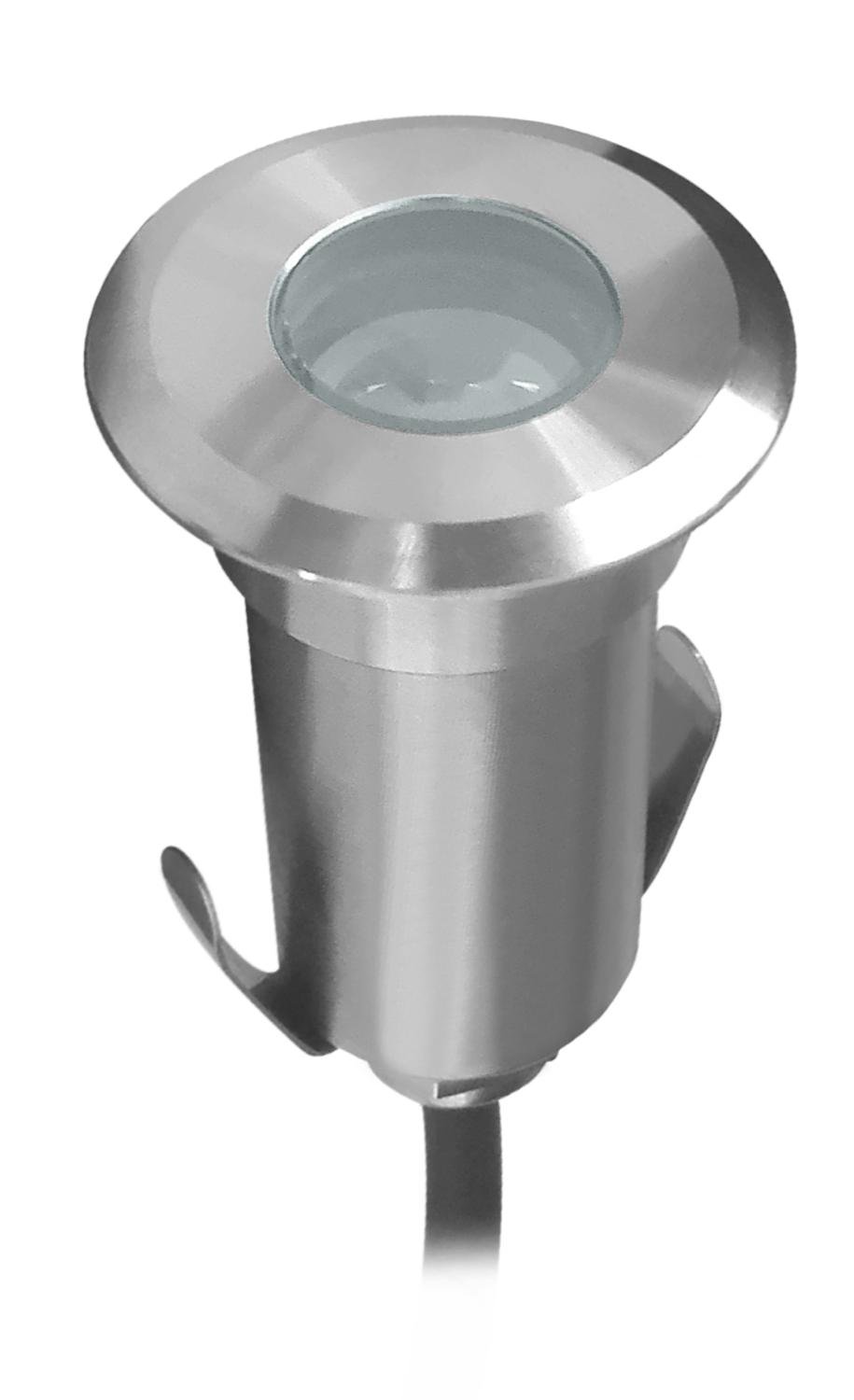 CEN PAVI-014230 Zemní LED PAVI 37mm 1W 24VAC/DC 3000K 80Lm15d 42x73mm 500kg IP65 IK06 - CENTURY