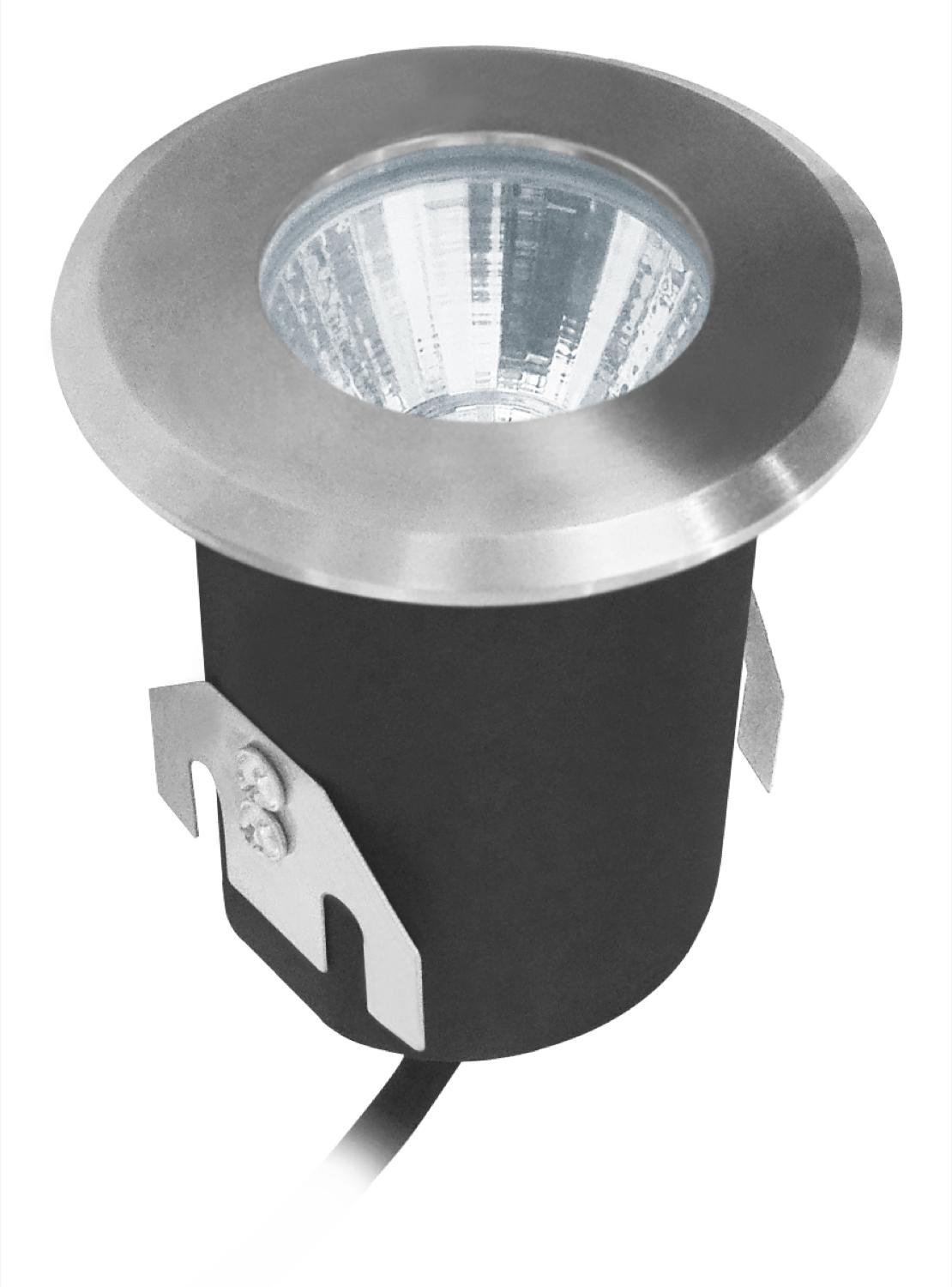 CEN PAVI-078930 Zemní LED PAVI 80mm 7W 24VAC/DC 3000K 480Lm15d 89x120mm 500kg IP65 IK06 - CENTURY