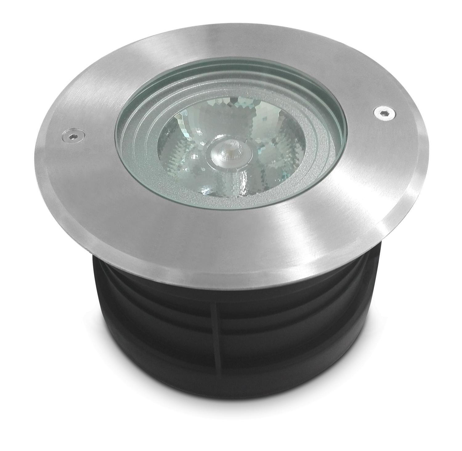CEN PAVI-1216040 Zemní LED PAVI 146 mm 12W 24VAC/DC 4000K 840Lm10d 160x110mm 500kg IP65 IK06 - CENTURY
