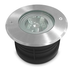 Obrázek pro produkt Zemní LED PAVI 146 mm 12W 24VAC/DC 4000K 840Lm10d 160x110mm 500kg IP65 IK06 - CENTURY